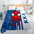 Marvel The Avengers Spiderman bed sheet Captain America bed sheet Boys Cartoon bed linen coverlet sheet(NO cover pillowcase)
