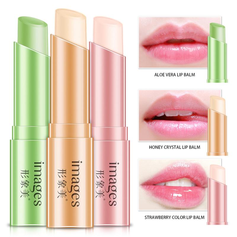 Aloe Honey Natural Moisturizing Nutritious Lip Balm Temperature Changing Colour Moisture Makeup Lipstick Lasting Lips Care TSLM2