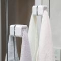 No Drilling Self Adhesive Cloth Tea Towel Rack Napkin Push In Towel Holder Clip Hook Home Kitchen Bathroom Organizer Accessories