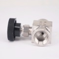 1/2" BSP female 304 Stainless Steel Flow Control Shut off Needle Valve 915 PSI Water Gas Oil