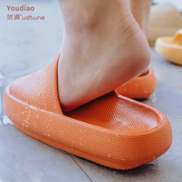 Youdiao Thick Sole Women Bathroom Slippers Women Indoor Slide Sandals Non-slip Men Ladies Boys Girls Summer Platform Women Shoes
