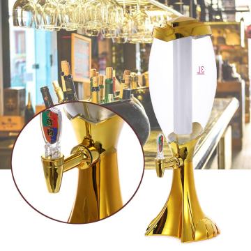 New 1.5L / 3L Cold Draft Beer Drinking Dispenser Fruit Juice Beverage Holder Wine Pourer Bar Restaurant Beer Machine Bar Tools