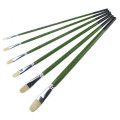 Senior oil painting pen brush bristle suit gouache 6 Pack Paint Brushes