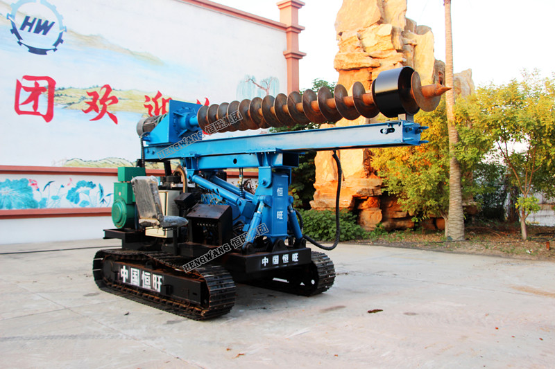Hydraulic photovoltaic screw pile driver new price