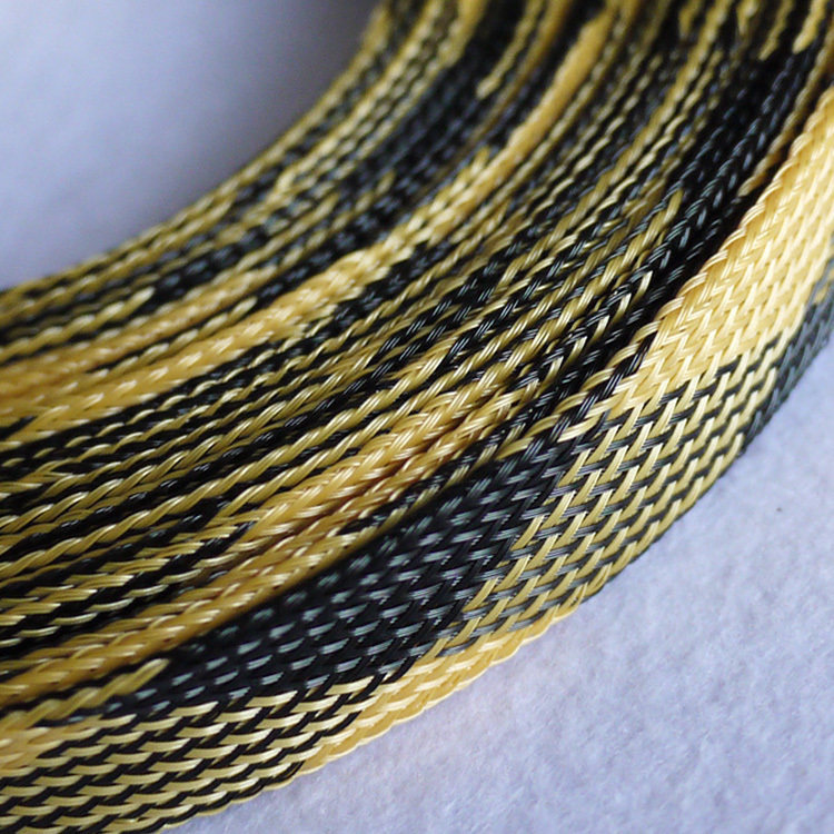 1M 2 4 6 8 10 12 14 mm Cable Sleeve PET Braided Expandable Wire Wrap Insulated Nylon High Density Tight Sheath Protector Harness