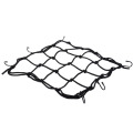 Universal Bungee Cargo Net Motorbike Helmet Mesh Storage Motorcycle Helmet Bungee Luggage Hold Down Storage Cargo Organiser Net