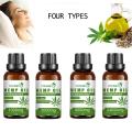 Hemp seed oil massage essential oils relieve stress, sleep and improve relieve 30ml pain D8I7
