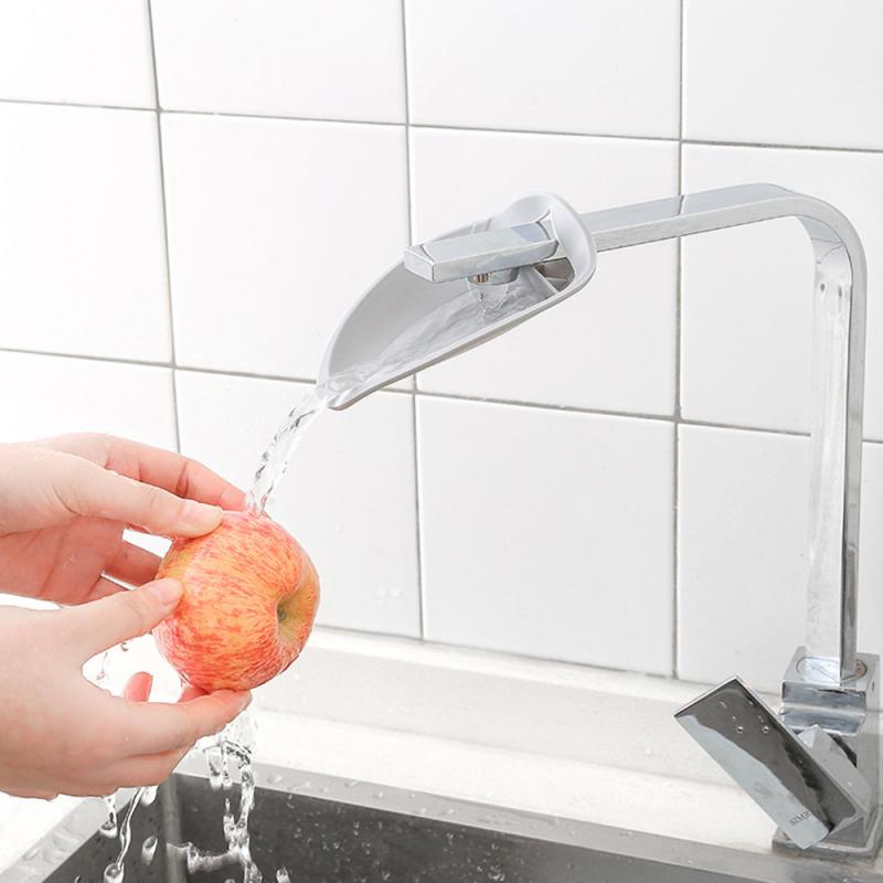 1PC Faucet Extender Water Saving Help Children Wash Hands Device Bathroom Kitchen Accessories Sink Faucet Extension Dropshipping