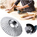 High Quanlity Wood Grinding Wheel Rotary Disc Sanding Wood Carving Tool Abrasive Disc Tools For Angle Grinder 4inch Bore