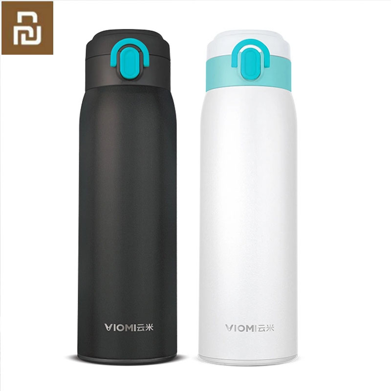 Original Youpin VIOMI 480ML Thermos Cups Stainless Steel Vacuum 24 Hours Flask Water Smart Bottle Thermos