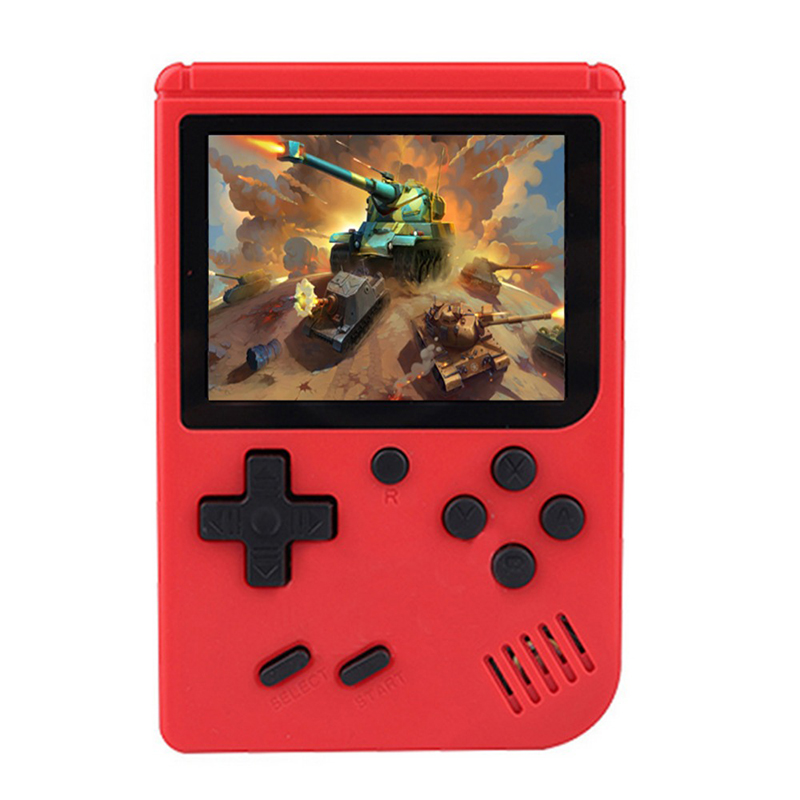 Portable Game Console Mini Handheld Game Console Video 8-Bit 3.0 Inch Color LCD Kids Color Game Player Built-in 400 games