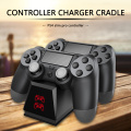 Dual USB Gamepad Charging Cradle Portable USB Charger for PS4 Slim Pro Joystick Controller Power Stand Station Charger Dock