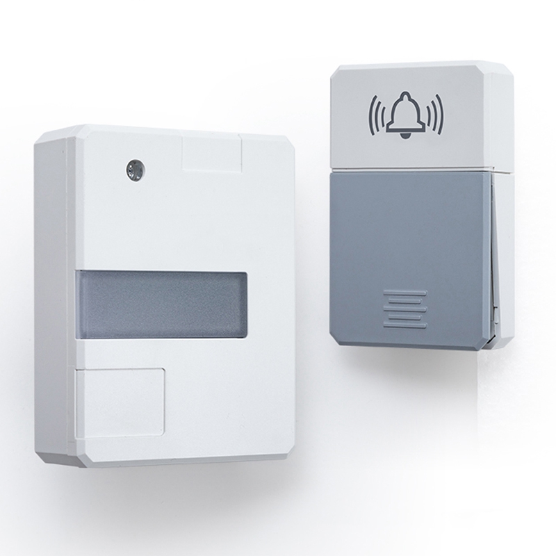 Wireless Doorbell Smart Night Light with Battery-Free Installation Circuit Self-Generation, Outdoor Waterproof