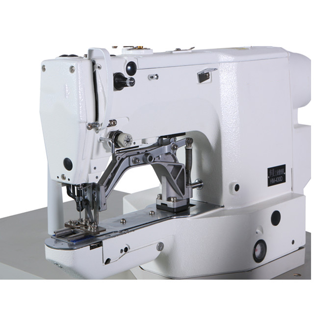 HM-430D Programmable Flat-Bed Sewing Machine Hot Sale Multiple Computer Bar Tacking Pet Leashes Webbing Motor Engine (5)