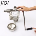 Manual Oil Hot Press Machine Hand Heat Squeeze Oil Presser Expeller Extractor Peanut Nuts Seeds Oil Extraction Maker Squeezer