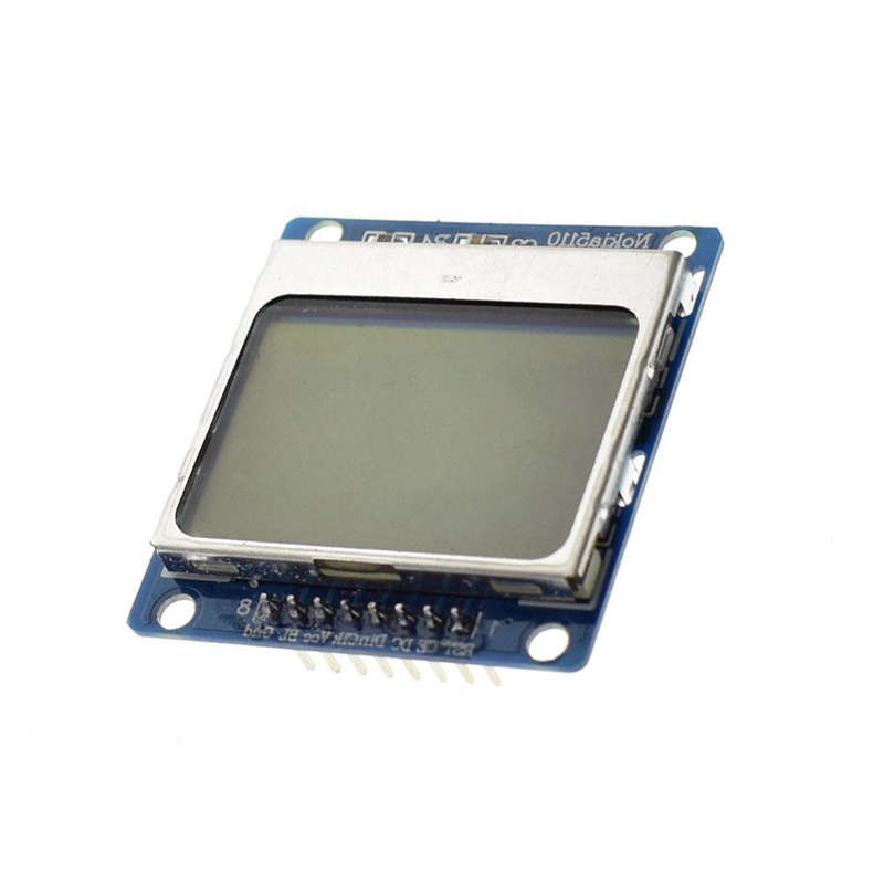 Smart Electronics Lcd Module Display Monitor Blue Backlight Adapter Pcb 84x48 Lcd for Nokia 5110 Screen For Arduino