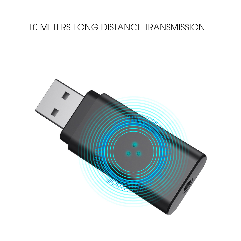 3.5MM USB Adapter Bluetooth Receiver Wireless Handsfree Bluetooth V5.0 Adapter For Speaker For Car For Android IOS