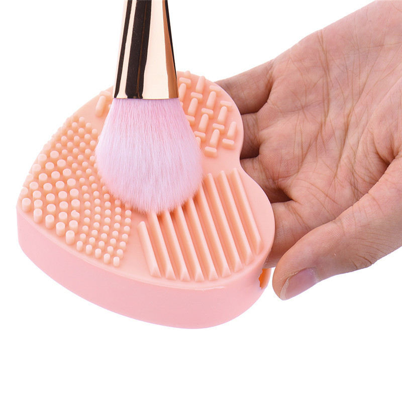 1PC New Cosmetics Makeup Brush Scrubber Board Silicone Makeup Brushes Cleaner Pad Mat Make Up Brush Cleaner Cleaning Tools