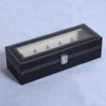 2/6/10 Grids PU Leather Watch Box Case Professional Holder Organizer for Clock Watches Jewelry Boxes Case Display