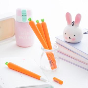 0.5mm Novelty Fresh Carrot Gel Ink Pen Promotional Gift Stationery School & Office Supply Birthday Gift