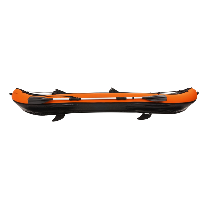No Duty Tax Kayak Inflatable 11ft 2-Person Venture Fishing Boat With Double Paddle Pump Floating Sit in Sea Kayaks Fun Air Raft