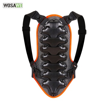 WOSAWE PE +EVA Kids Sport Back Support Bike Skiing Roller Skateboarding Children's Hard Back Support Ski Back Protection Vest