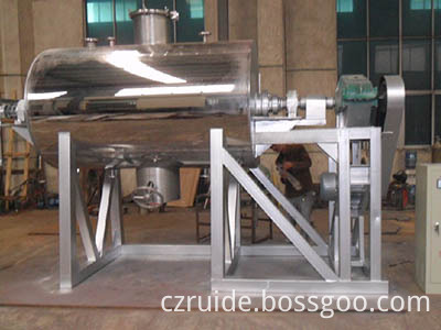 Efficient Vacuum Rake Dryer for High Moisture Chemicals