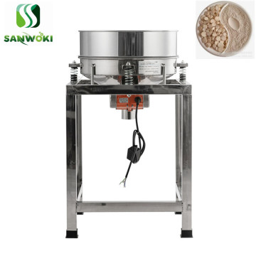 110v 220v 40cm electric Vibrating grain flour screening sieving machine vibration screen machine Pearl powder Vibrating sifter