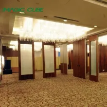 decorative wall wooden flexible partition wall systems