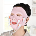 Photon Therapy Facial Mask with Controller Acupoint Vibration Therapy LED Face Mask Skin Care Tool Face Beauty Massager Soft Gel