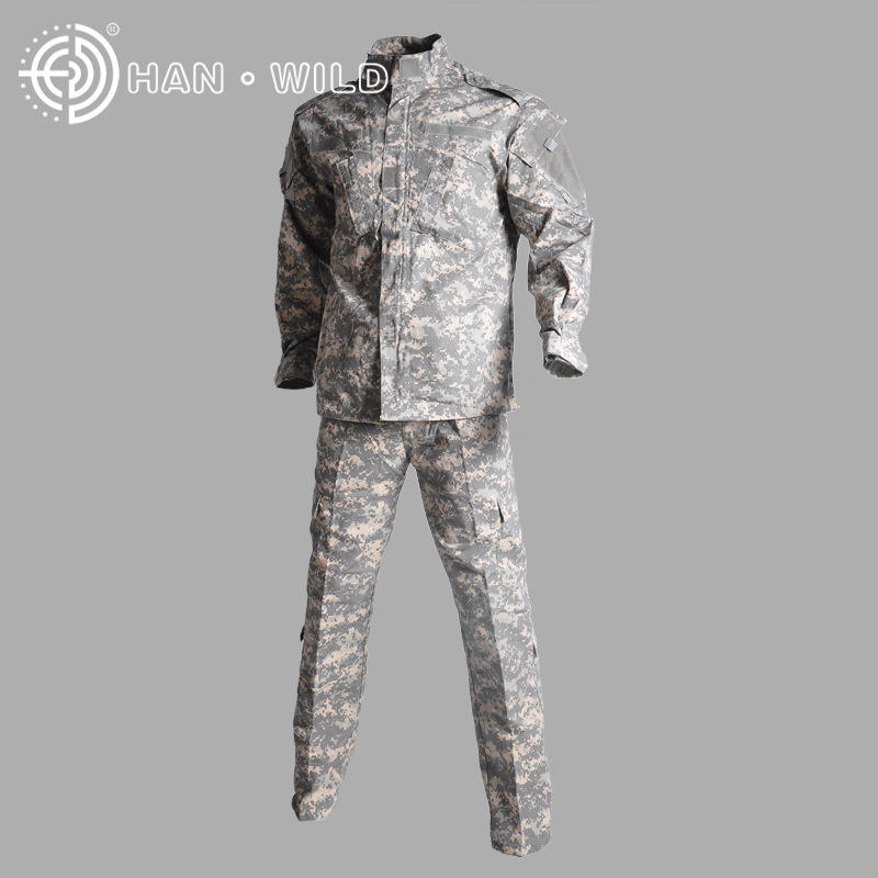 Military Uniform Shirt + Pants Outdoor Airsoft Paintball Multicam Tactical Ghillie Suit Camouflage Army Combat Hunting Clothes