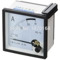 SQ-72 AC 0-30A 30A/5A SQ72 Square Panel Meter Gauge Current Analogue Analog Ammeter 72*72mm