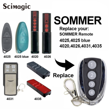 SOMMER 4035 4025 APERTO 4021 4025 Garage door remote control transmitter 868 MHz