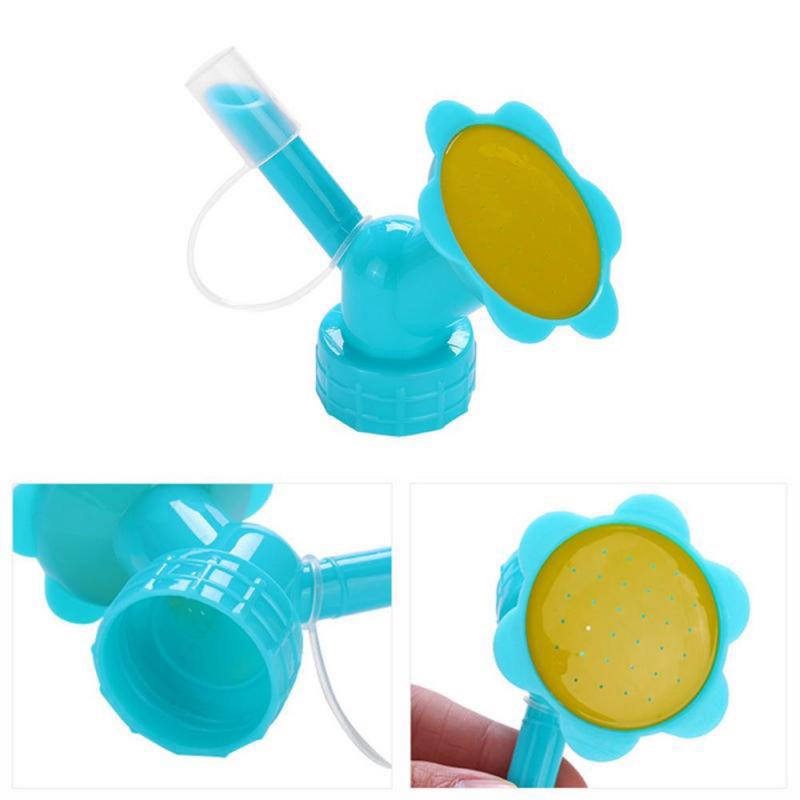 2In1 Plastic Sprinkler Nozzle For Flower Waterers Bottle Watering Cans Sprinkler Shower Head Easy Tool Portable Waterer