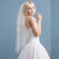 Bridal Veils New Short White Women Veils With Comb Wedding Accessories Bridal Wedding Veil