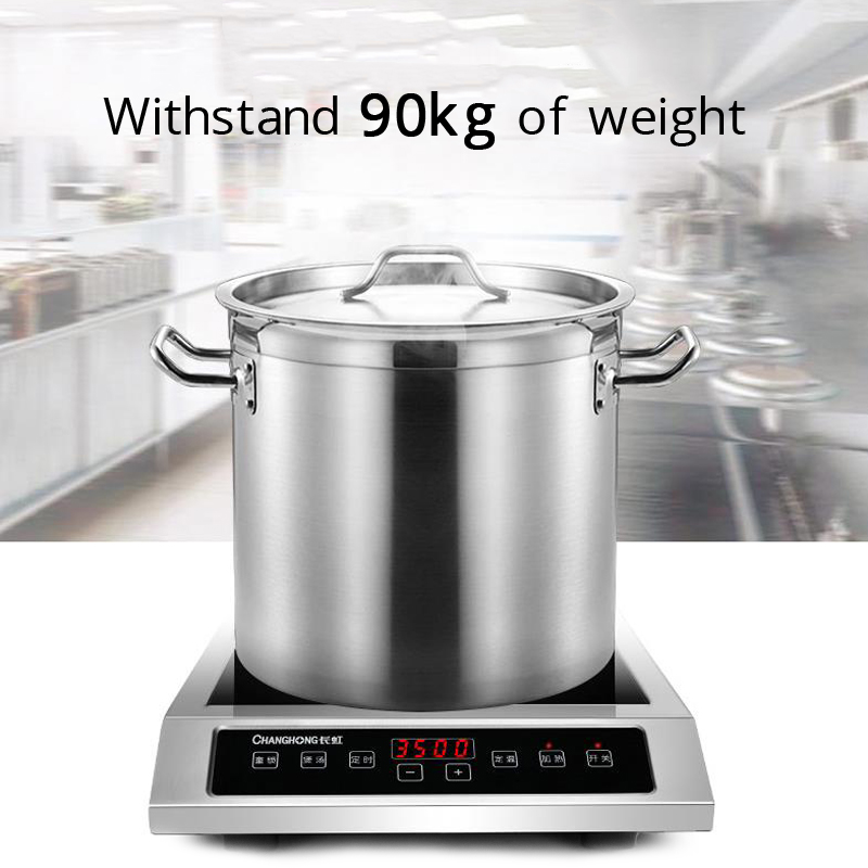 Induction Cooker Cooktop Intelligent Touch Induction Cooker 3500W Household Fierce Fire Stir Fry High-power Electric Stove 220V