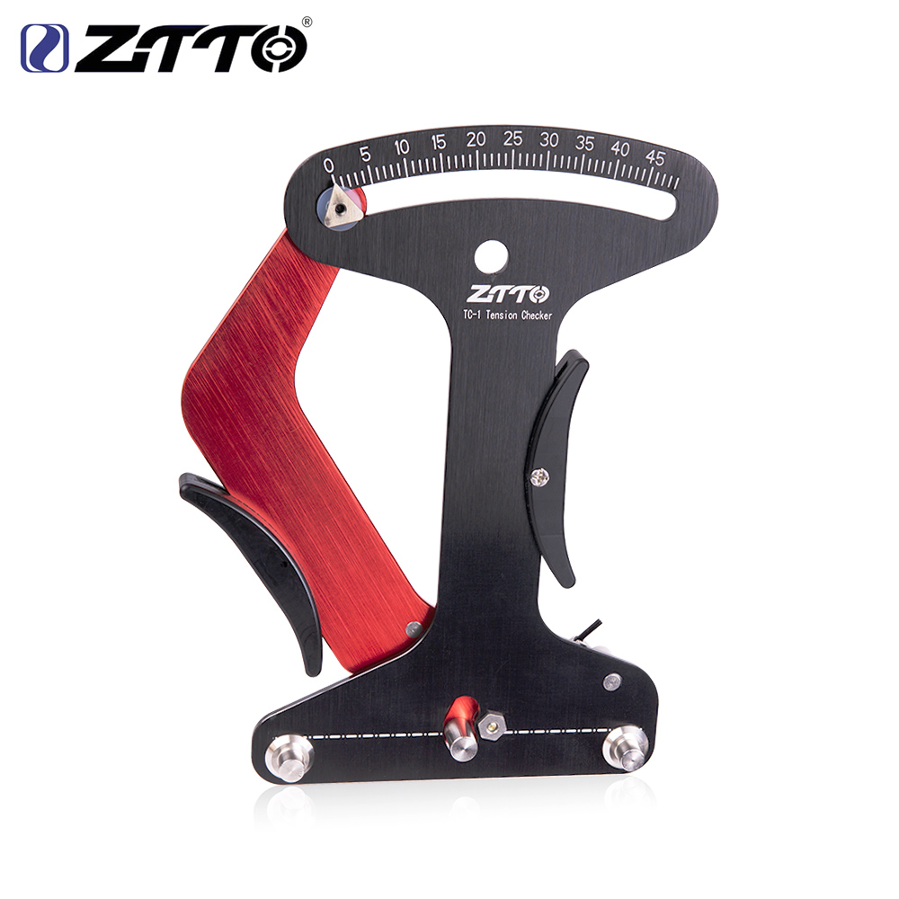 ZTTO Bicycle Spoke Tension Meter Wheel Spokes Checker Tool CNC Wheel Spokes Checker Reliable Indicator Accurate and Stable TC-1