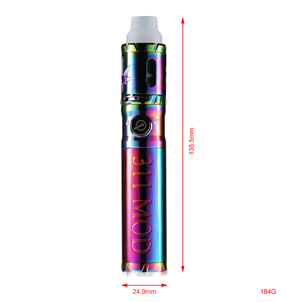 Original LTQ Vapor 311 Multifunction Vape Kit Wax Dry Herb Vaporizer Single 18650 Battery Mechanical Mod