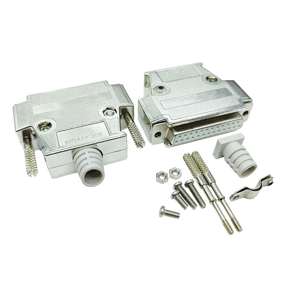 25 pin d-sub metal hood 6