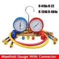 Manifold Gauge With Connector Refrigerant Device Pressure Gauge Refrigerant Filling Device High-precision R410a R22 R134a R40