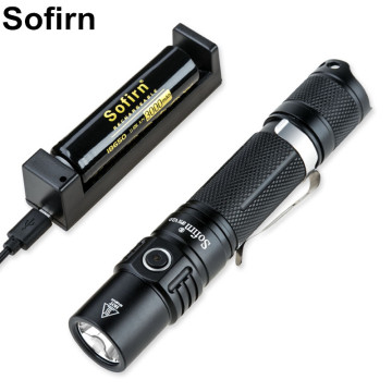 Sofirn SP31 V2.0 Led Flashlight 1200lm 18650 XPL-HI LED Torch Light Tactical Lamp High Power Flashlight 5300-5700K Lanterna