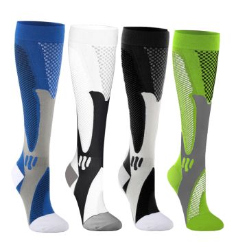 Men Women Compression Socks Breathable Medical Nursing Stockings Anti Fatigue Pain Relief Knee High Professional Sport Socks