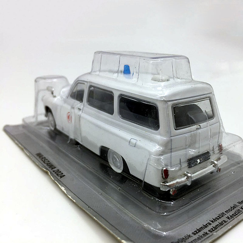 Diecast 1:43 Scale Ambulance Model Alloy Car Adult Collection Decoration Vehicle Kids Toys Gifts Display Ornaments Souvenir Show
