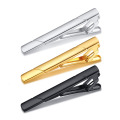 Mens Stainless Steel Tie Clip Necktie Bar Clasp Clamp Pin Gold Black Tie Pin Men Jewelry