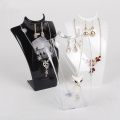Resin Material Jewelry Showcase Rack Creative Durable Black/White/Silver Color