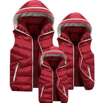 Autumn Winter Child Waistcoat Girls Boys Down Vest Baby Sleeveless Kids Hooded Jacket Outwear Infant Baby Clothes