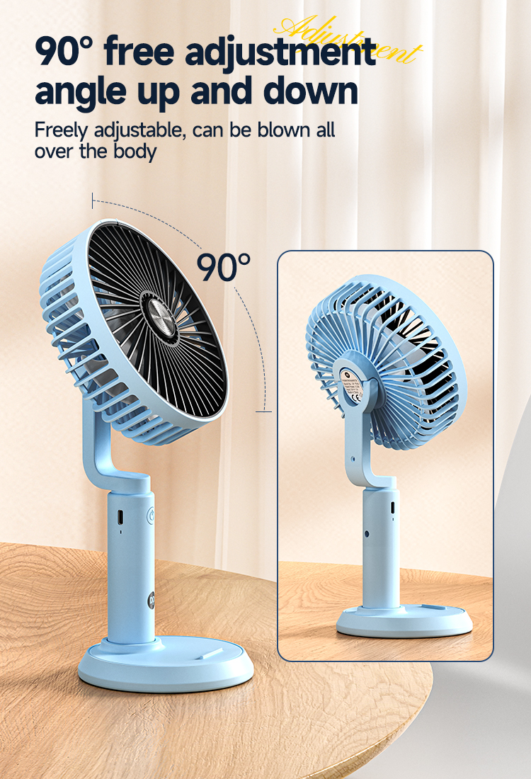 Portable Desktop USB-C Table Fan Rechargeable 90 Degree Rotary-7640-detail-7