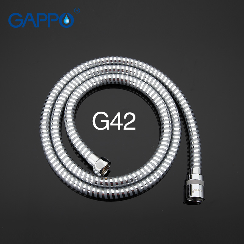 GAPPO 1pc High Quality 1.5m Flexible Shower hose plumbing hose Bathroom Accessories water pipe G41/42/43/46/47/47-6