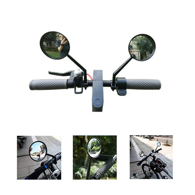 1pcs Scooter Rear View Mirror Large View Convex Mirror Retroreflector Modification Accessories For Millet m365/pro