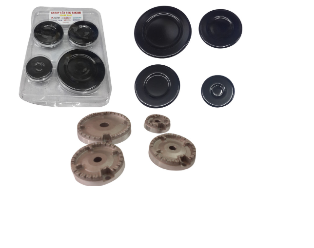 Universal Long Internal Boss Type gas cooker Top Burner and Cover Kit